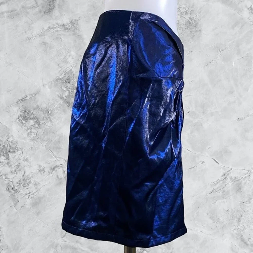 Lovers and Friends Napoli Mini Skirt in Indigo Blue
